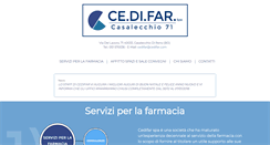 Desktop Screenshot of cedifar.com